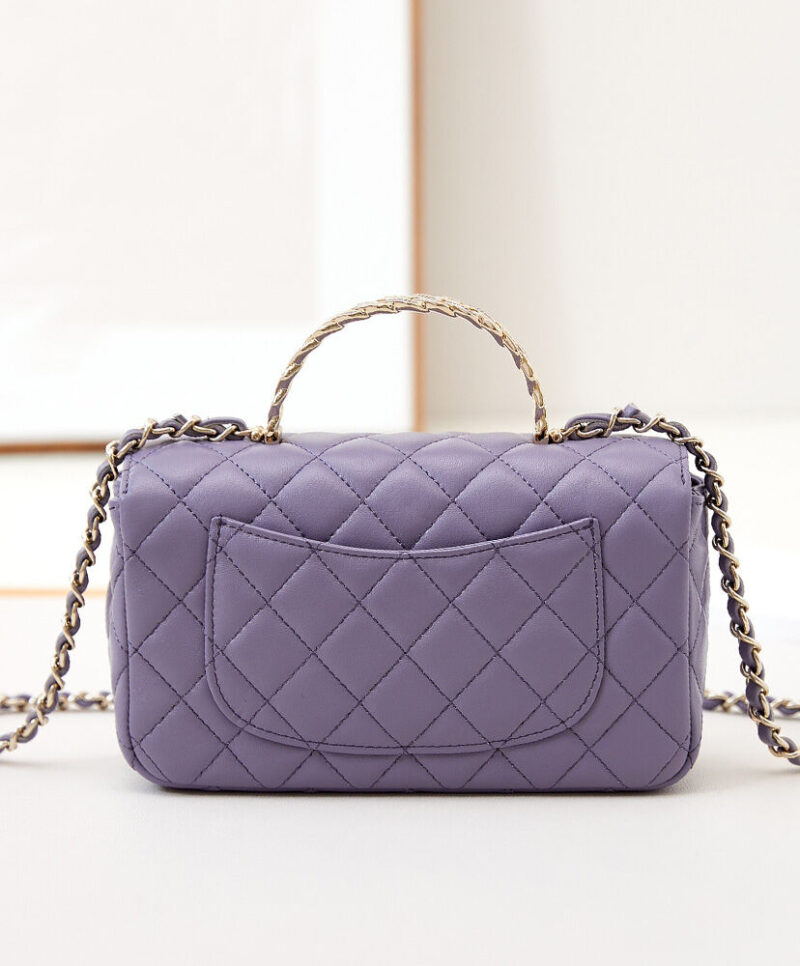 Chanel Mini Flap Bag With Top Handle AS4924